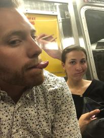 Subway Selfie - NYC - 2019